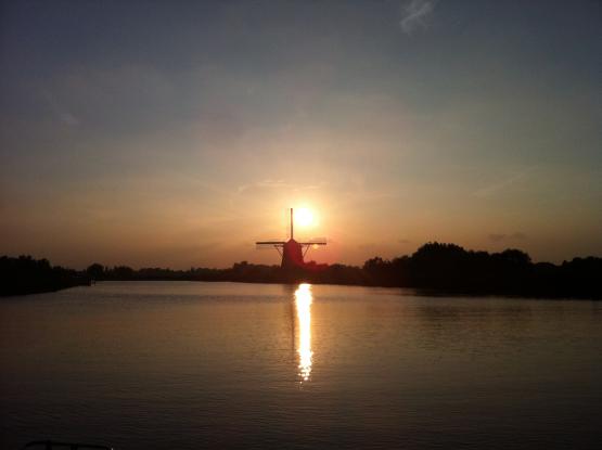 Varen op de bergse plas